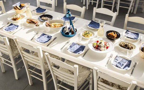 Sunday Hotel Antiparos Bagian luar foto